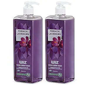 wiz LIQUID SOAP Body Wash, 900ml, Pack of 2