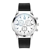 koperras Fashion Luxury Watches for Mens Quartz Watch Stainless Steel Dial Casual Bracelet Watch