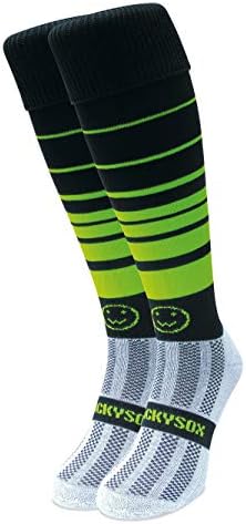 WackySoxYikers Knee Length Sports Socks for Men and Women - Perfect Addition to Your Collection - Suitable for Use as Riding, Football, Rugby, Hockey, and Running Socks