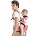 Hip Seat Baby Carrier - Advanced Lumbar Support 6-in-1 ( 6 Position ) , blush powder