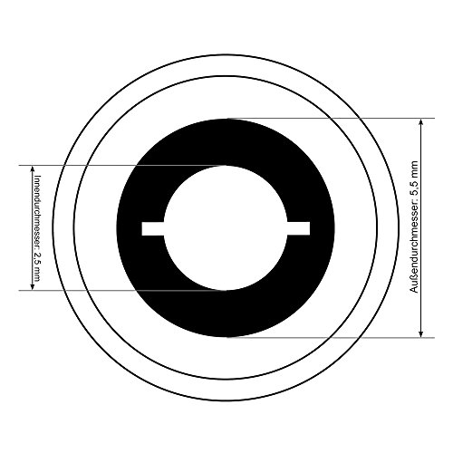 LEICKE Netzteil 12V 2,5A | 5,5*2,5mm Stecker | Ladegerät LCD TFT Monitor, AVM Fritzbox Speedport, Soundlink, Festplatten - 4