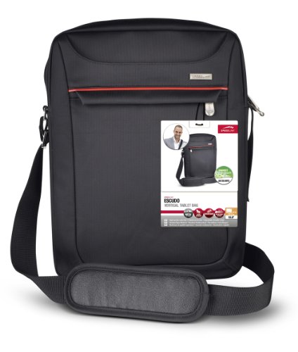 Speedlink Escudo Umhängetasche für Notebook bis zu 13,3 Zoll/33,7 cm (3 Außenfächer, zusätzliches Innenfach, verstellbarer gepolsterter Schultergurt) dunkelgrau - 2