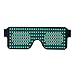 Produktbild starnearby Neon Blinkende LED Leuchten Shades Brille Glowing Party Supplies Beleuchtung Helle Licht Rave Night Festival Party Sonnenbrille Dekoration (Grün)
