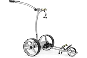 MASTERCADDY Master Caddy - Basic "Remote Lithium" - Chariot de golf avec télécommande (batterie au lithium 12 V, moteurs tubulaires)