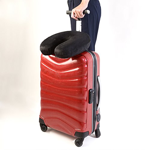 Dormibene-Oreiller-De-Voyage-Coussin-de-voyage-en-Mousse--memoire-Design-Innovant-qui-Soutient-le-cou-et-la-Tte-Taie-Amovible-Sangle-pour-le-fixer