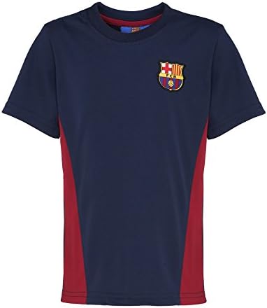 Official Football Merch Kids Barcelona Shirt - Ages 2 - 13 - Navy - 67