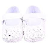 Itaar Baby Girl Newborn Magic Tape Prewalker Antislip Flats Flower Sneaker Crib Shoes