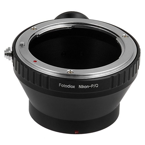 Fotodiox Lens Mount Adapter, Nikon F Lens to Pentax Q Series Mirrorless Digital Camera, Pentax Q, Q10, Q7, Q-S1 Fotodiox Lens Mount Adapter, Nikon F Lens to Pentax Q Series Mirrorless Digital Camera, Pentax Q, Q10, Q7, Q-S1