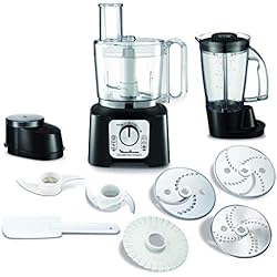 Moulinex FP546810 Robot Multifonction Double Force Compact et 9 Accessoires