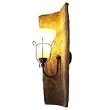 Jede Leuchte ist somit ein Unikat | Höhe 50cm, Breite 18,5cm, Ausladung 21cm