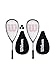Produktbild 2 x Wilson Force 155 Squash Racket Set with 3 Squash Balls RRP €225