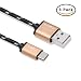 Produktbild TriLink USB Type C Cable, 3 Pack (3.3ft,6.6ft) Comfortable Braided USB C Cable, Durable & High Speed USB 2.0 A Male to USB-C Sync and Charging Cables with 56k ResistorGold