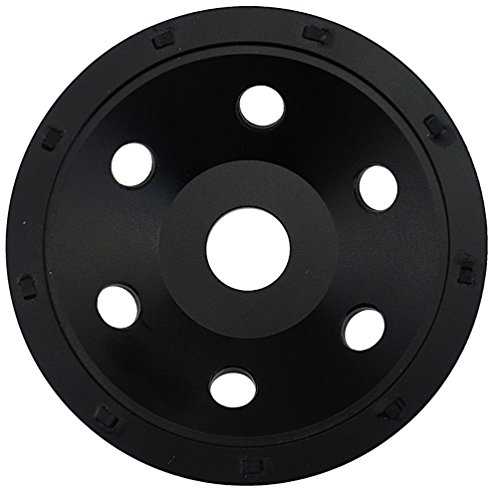 Preisvergleich Produktbild 125 mm Schleiftopf PKD Topfschleifer Schleifteller Epoxydharz Farb-Beschichtungen Altanstriche Teppichkleber Bitumen Teppichreste