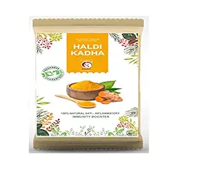 Turmeric Latte - Golden Milk I Immunity Milk Latte Mix 100 g (40 Cups ) | Antioxidant & Anti-Inflammatory Drink Mix with Cumin, Dhaniya, Ajwain, Kali mirch & Ginger l Milk Booster- Milk Mix l Make Healthy Drink l Golden Milk Powder | Haldi Kadha | Turmeric Milk Drink mix | Ayurvedic Immunity Booster Haldi Doodh | Healthy Drink for Kids & Adults PACK OF 1