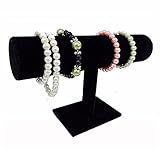 mostrador joyeria ❤Simplemente atrae las miradas de los clientes.Ideal para mostrar collares y relojes con brazaletes en la ventana, lo más importante es aumentar las ventas.