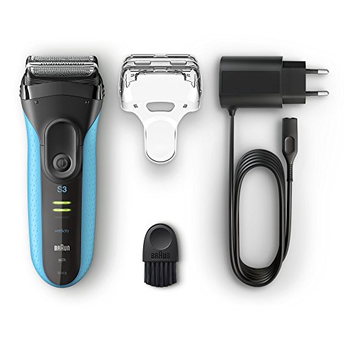 Braun Series 3 Elektrischer Rasierer, 3040s, blau - 4