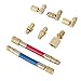 Produktbild Fafada Auto A/C CH-138 R134A R12 Klimaanlage Adapter Schlauch Verbindung Kits 8 Stück de