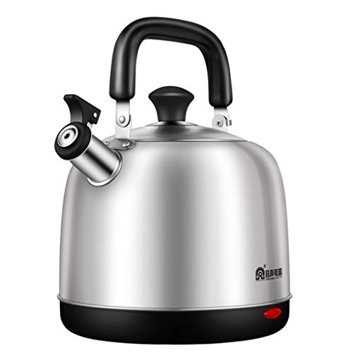 JF Bouilloire lectrique 5L en Acier Inoxydable Cafetire 1500W Rapide Chauffage/Arrt Automatique Faire bouillir la Protection Sec sans BPA LED sans Fil Indicateur