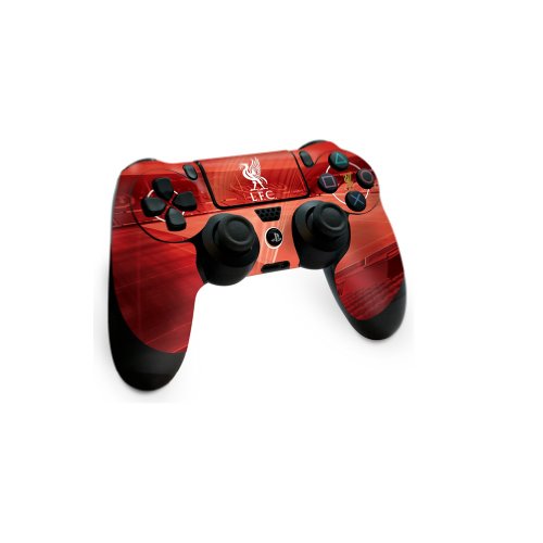 Preisvergleich Produktbild Official Football Merchandise Skin-Aufkleber für Playstation 4-Steuerung (unterschiedliche Designs für die einzelnen Vereine verfügbar) Liverpool FC PS4 Controller