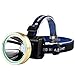 Produktbild Spitit Wiederaufladbare Kopftaschenlampe, Blendung Super Bright 2000 Lumen Outdoor Jagd Angeln Fotofeld Pflanzen wasserdichte Scheinwerfer/Schwarz A ++