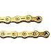 Produktbild CoURTerzsl 10 Gang 116 Glieder Edelstahl Fahrradkette für Shimano Sram MTB Rennrad, goldfarben