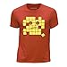 Produktbild STUFF4 Jungen/Alter 7-8 (122-128cm)/Orange/Rundhals T-Shirt/Alt Mosaik/Verwirrt Emoticon
