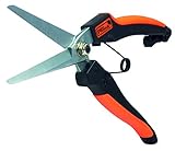 Sehr vielseitige Gartenschere für Grob- und Feinrückschnitte bei Büschen, Sträuchern, Bodendeckern und Kräutern, sowie zum Schnitt von welken Stauden, Gräsern oder Lavendel.