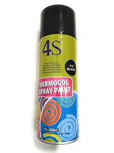 Arham Mktg Multi Purpose Thermocol Spray Paint for Art and Craft Activities (Black)