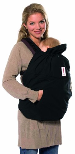 Manduca 199-41-13-001 Tragecover Deluxe, wasserdichtes Wintercover, schwarz - 7