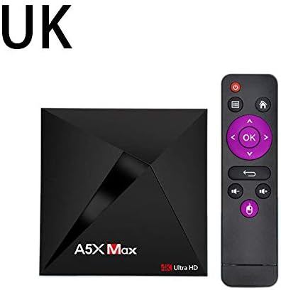 Android 8.1 Tv Box Smart Set Top Supports Hd Network Player A5X Max TV Box RK3328 TV Top Box Shows Receiver