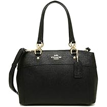 Coach F25395 IMBLK Crossgrain Leather 