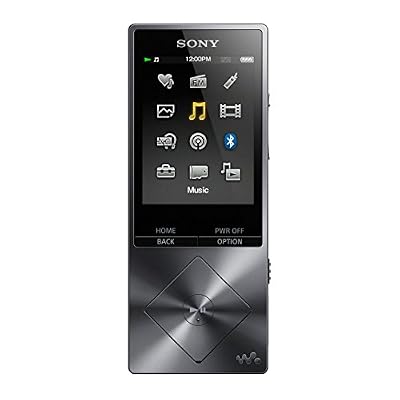 Sony NW-A27HN Audio Walkman (haute résolution, fonction anti-bruit), anthracite noir