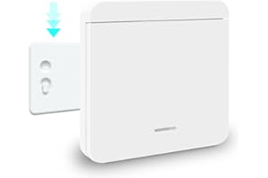Tedeligo Kit interruttore luce wireless, trasmettitore radio RF 433 MHz Interruttore a parete Ricevitore wireless CA 220V 230V 240V fino a 100 metri Telecomando per luci