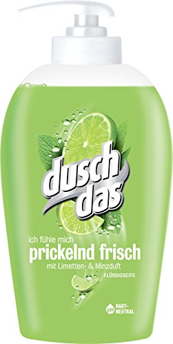 Duschdas Flüssigseife Limette & Minze, 6er Pack (6x250 ml)