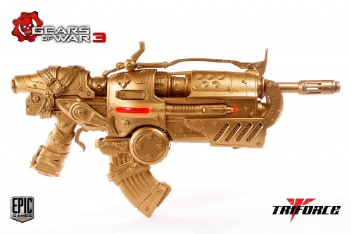 Preisvergleich Produktbild Gears of War 3: Locust Hammerburst II Full Scale Replica GOLD EDITION