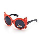 Flexible y duradero: hecho de plástico de calidad alimentaria y resistente a los arañazos lentes de policarbonato resistente al impacto segura para los niños.