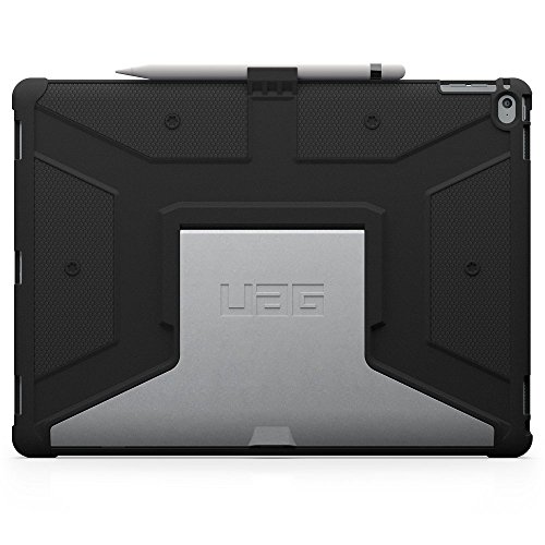 Urban Armor Gear Schutzhülle für Apple 12,9″ iPad Pro (Nicht für 2. Generation aus 2017) – schwarz [Stoßfest | Standfunktion Apple Pencil-Halterung] – UAG-IPDPRO-BLK-VP - 2