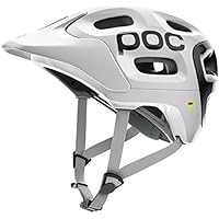 POC Trabec Race Casco, Unisex Adulto, Blanco (Hydrogen White/Uranium Black), M-L
