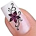 Produktbild My Craft Nageltattoo, Design: Blume, wasserfest, Lila