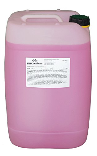 Solarflüssigkeit 25 l rot Konzentrat bis -58° C Frostschutz, Solarfluid, Solarliquid, Wärmeträgermedium