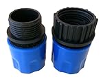 Garden Expandable Stretch Hose Adaptors Connector Quick Connect Tap and Spray Appliance