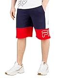 Fila Azul Reiley Colour Block Shorts.