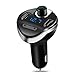 Produktbild Jintime Auto Doppel USB Ladegerät MP3 Drahtloser Bluetooth V3.0 + EDR Spieler FM Übermittler Radio LCD Unterstützt Schnelles Laden/TF Karte/U-Diskette für Die meisten Smartphone/iPad/Tablette