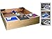 Produktbild Sun Sandkasten als Sand und Wasser Sandkiste aus Massivholz + Plane u. Bodenvlies by Woodinis®