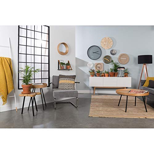 Reality Leuchten Tischlampe Tischleuchte / 1xE14 max. 40W ohne Leuchtmittel / 23 x 20 cm mit Schnurschalter, Schirm schwarz, Fuß chrom R50111002 - 6