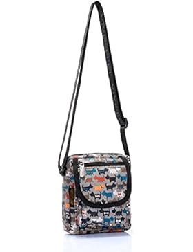 HYSENM Umhängetasche Mädchen Klein Bedrucken Regendicht Schultertasche Überschlagtasche für Kinder