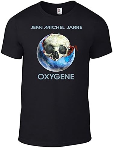 JEAN MICHEL JARRE Oxygene CD T Shirt - ALL SIZES Mens / Unisex Band Tee in Black (large)
