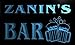 Produktbild w054267-b ZANIN Name Home Bar Pub Beer Mugs Cheers Neon Light Sign Barlicht Neonlicht Lichtwerbung