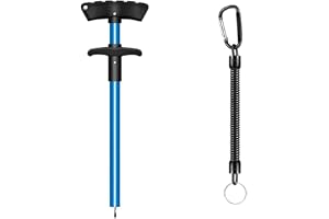 Fish Hook Remover Tool, Fishing Pliers Hook Remover Aluminum Fishing Hook Remover De 10 inches with Lanyard