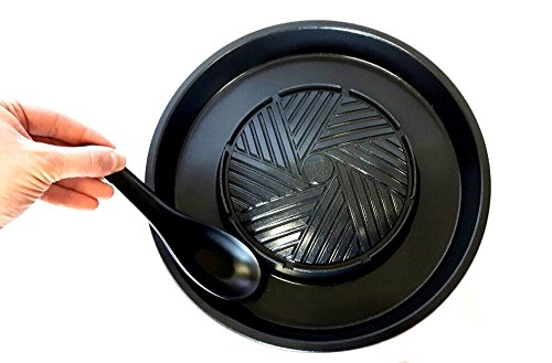 TomYang BBQ Suppenlöffel 21 cm! Perfekt für den neuen Tischgrill / elektro Grill und Asia Fondue - 3